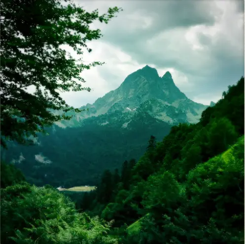 pic midi ossau vintage polaroid documentaire alexandre Cartigny Thomas baudoin òc tele saison cinq